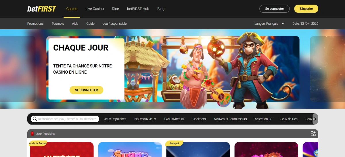 BetFIRST Casino Belgique